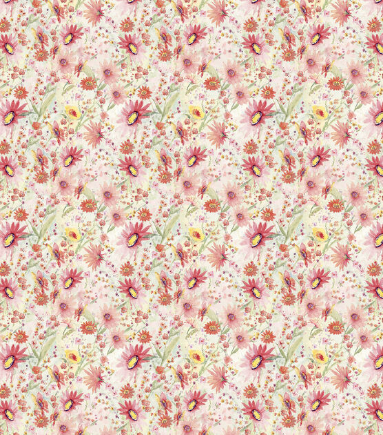 Garden Buzz Small Pack Flower Cotton Fabric Sold by the Yard